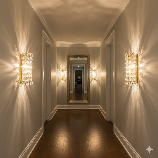 EA1 ARBOTANTE CURVO DE CRISTAL DORADO