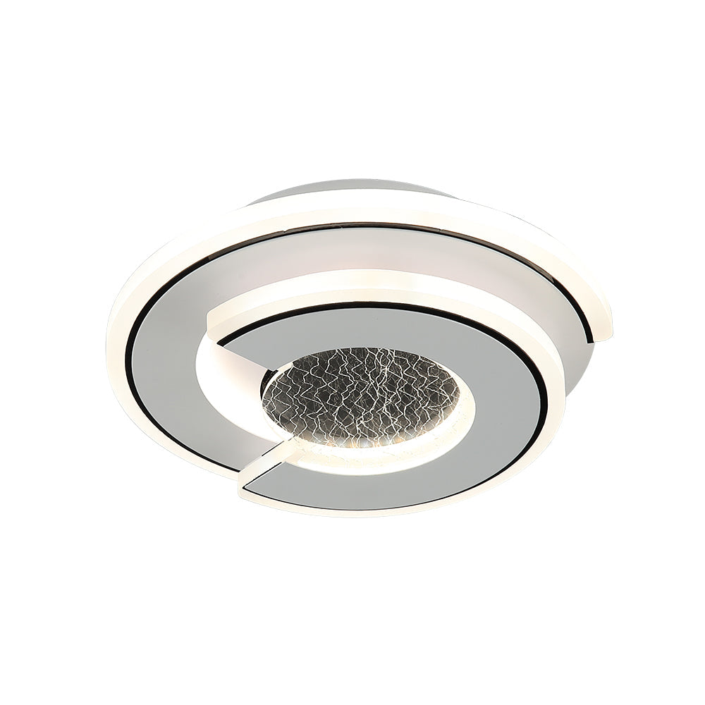 PLAF?N MINIMALISTA EN CAPAS CIRCULAR 30cm 3 CAMBIOS LED 27W