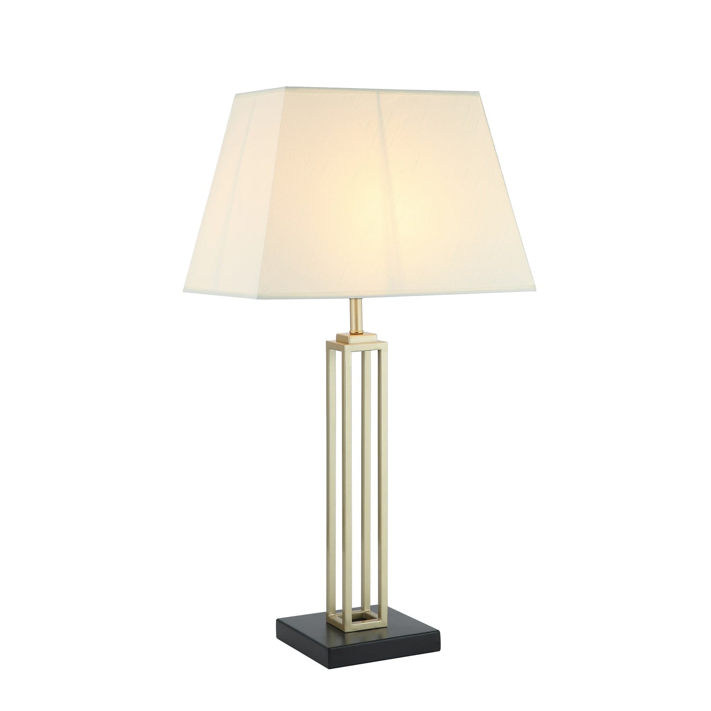 LAMPARA DE MESA CUERPO RECTANGULAR