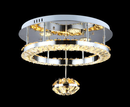 AS2   PLAFON CRISTAL 1 CENTRO 50CM