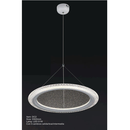 LAMPARA PLATO BURBUJASDE 50CM