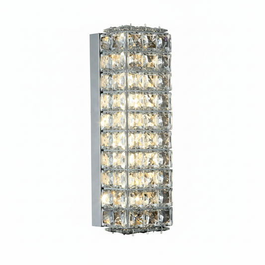 EA2  ARBORANTE RECTANGULAS CRISTAL CROMADO