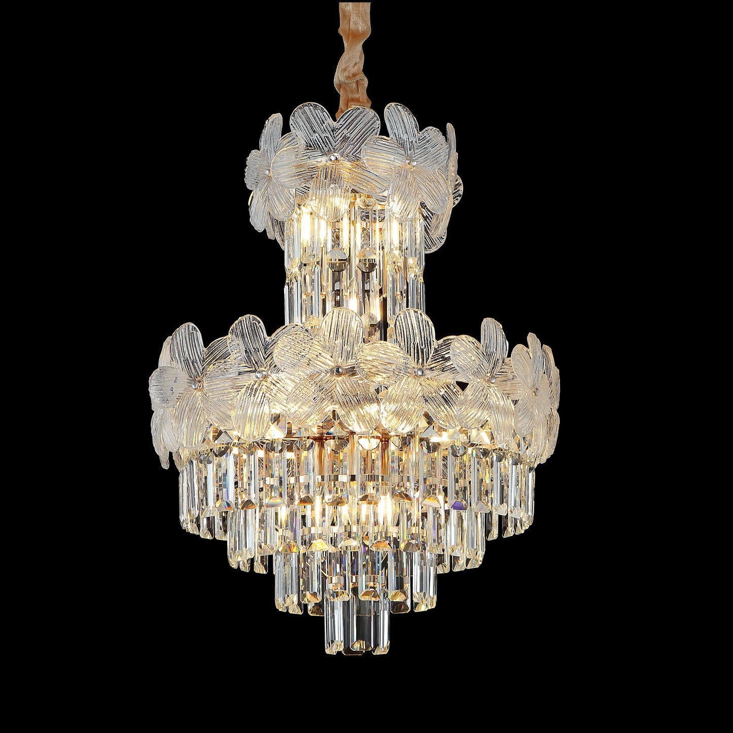 ET1  CANDIL TIPO IMPERIO 45CM DORADO