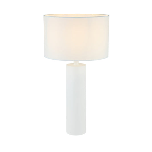 LÁMPARA PARA BURÓ MINIMALISTA BLANCA E27 40W