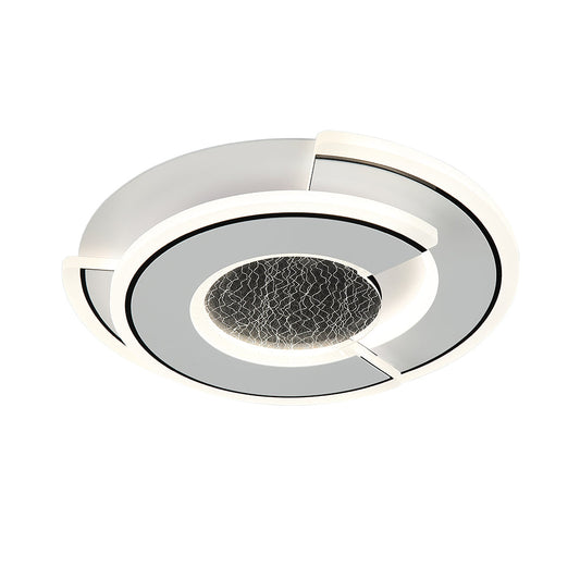 PLAF?N MINIMALISTA EN CAPAS CIRCULAR 20cm 3 CAMBIOS LED 18W