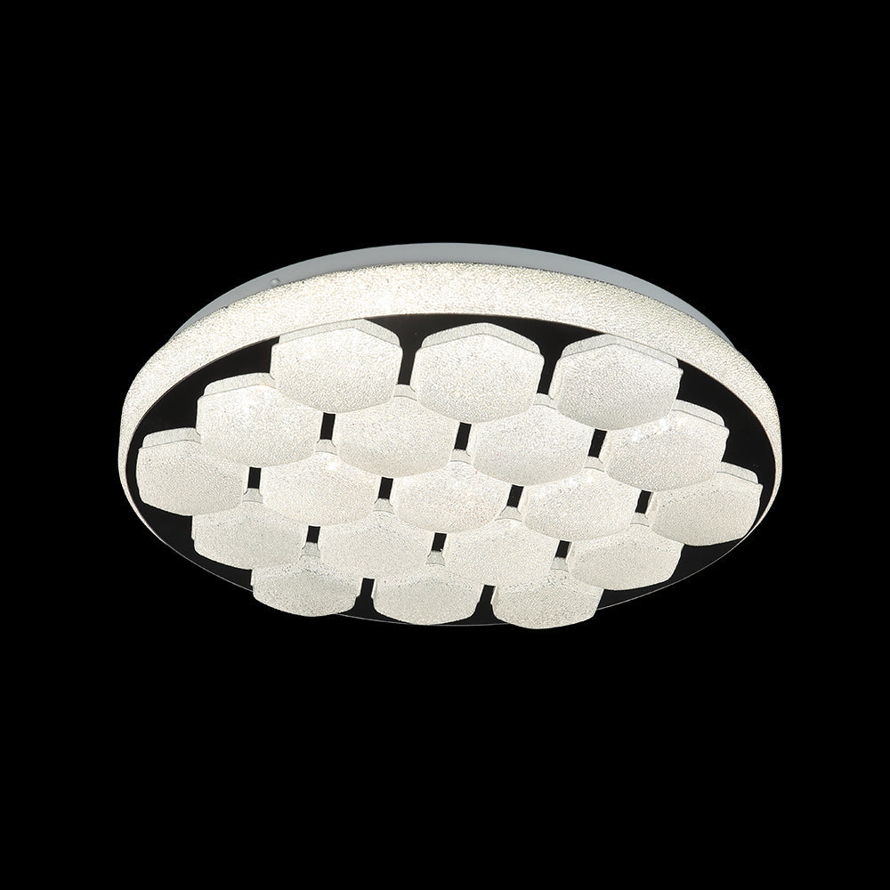 PLAFON HEXAGONOS 28W D 40cm 3 TON