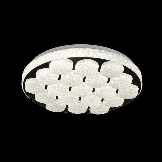 PLAFON HEXAGONOS 28W D 40cm 3 TON