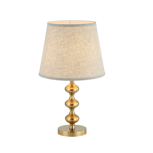 LAMPARA DE MESA DE BASE ONDULADA