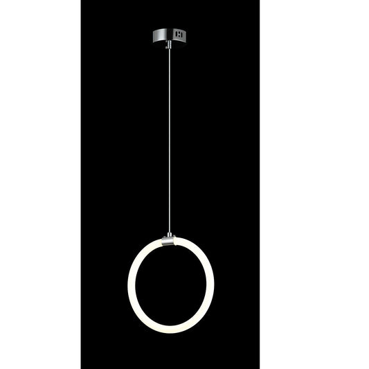 LAMPARA COLGANTE DE 1 ARO DE LUZ
