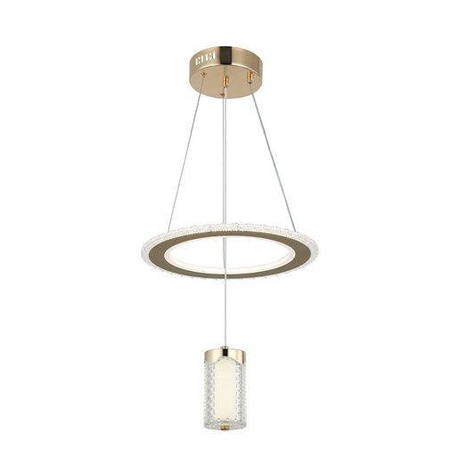 CANDIL CON ANILLO LED DE 1 LUZ