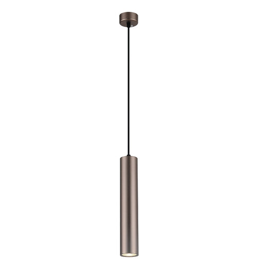 LAMPARA DE CILINDRO GU10 60CM COBRE ROSADO