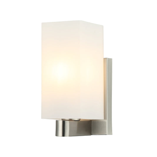 ARBOTANTE 1 LUZ CON PANTALLA CUADRADA