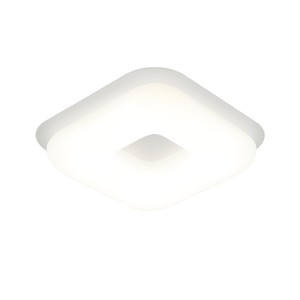 PLAFON CUADRADO BLANCO DE 23CM