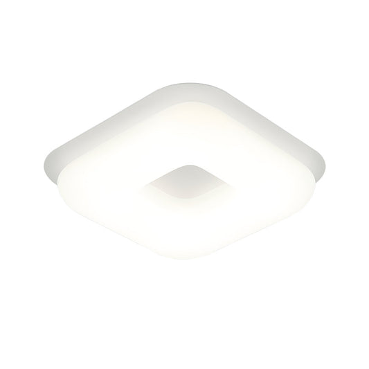 PLAFON CUADRADO BLANCO DE 23CM
