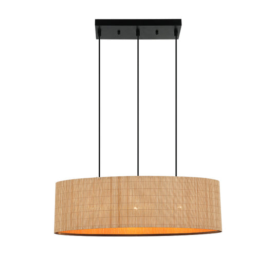 LAMPARA DE BAMBU DE 60CM X 20CM