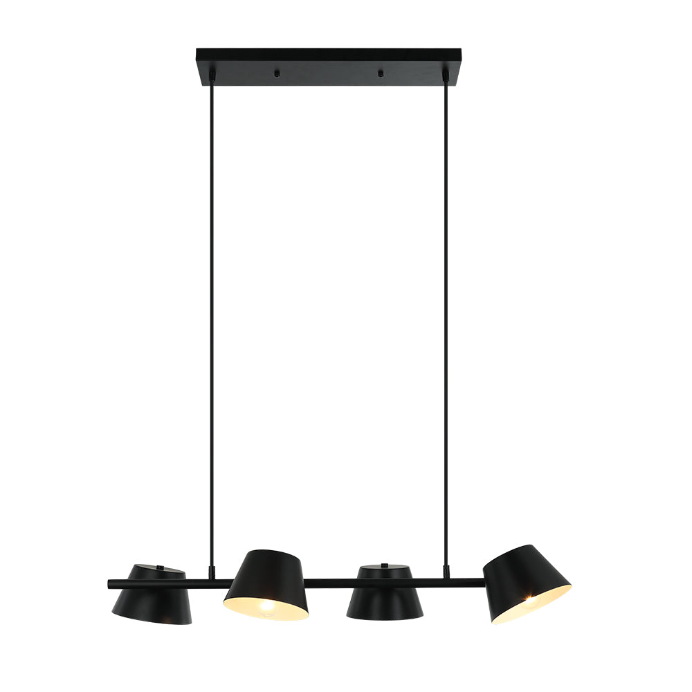 CANDIL 4 LUCES CAMPANA NEGRA